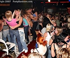 Stripper Guys Get Sucked By Horny Amateur Chicks at Hardcore CFNM Stripper Party
