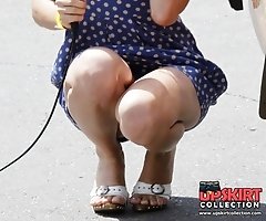 Amateurs manage make upskirt shots