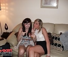 Chicks don't notice amateur upskirt hunter